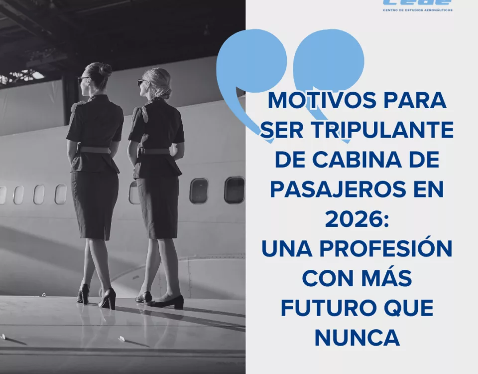 Motivos para ser Tripulante de Cabina de Pasajeros en 2026 una profesión con más futuro que nunca