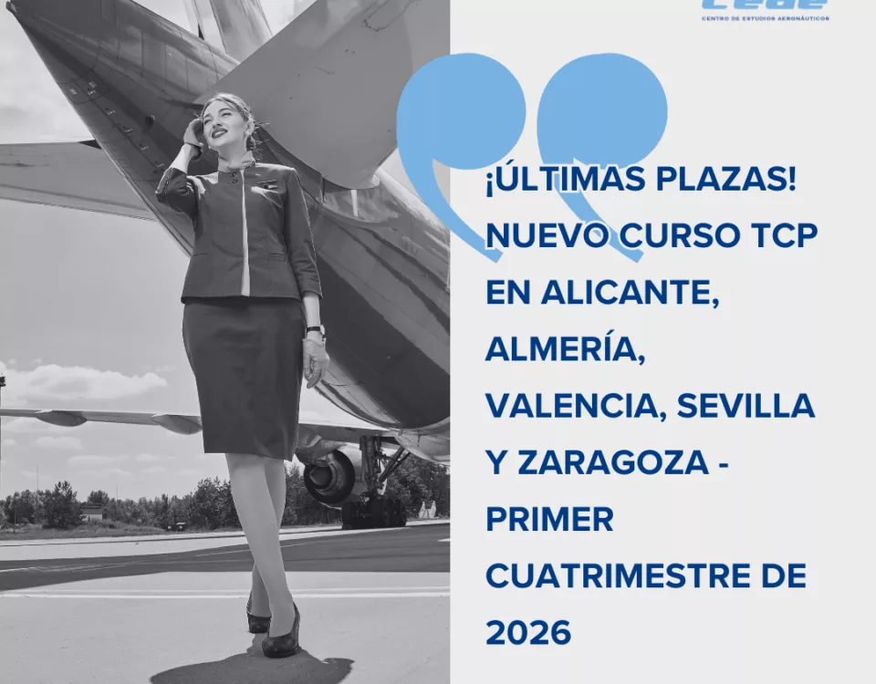 ¡Últimas Plazas! Nuevo Curso TCP en Alicante, Almería, Valencia, Sevilla y Zaragoza - Primer cuatrimestre de 2026