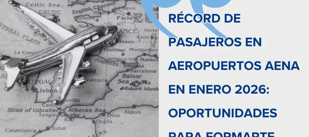 record aena enero 2026 formación tripulante de cabina