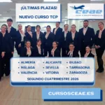 Alumnos del curso azafata de vuelo TCP