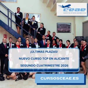 Ultimas plazas curso tcp en alicante segundo cuatrimestre 2026