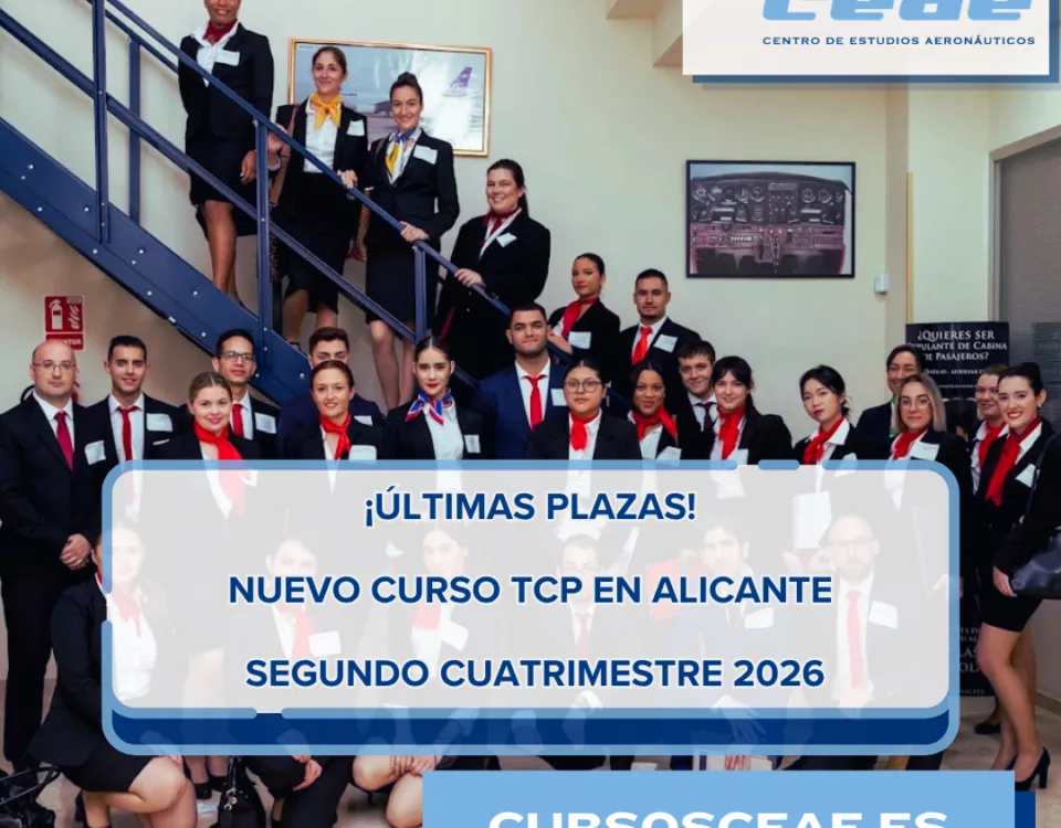 Ultimas plazas curso tcp en alicante segundo cuatrimestre 2026
