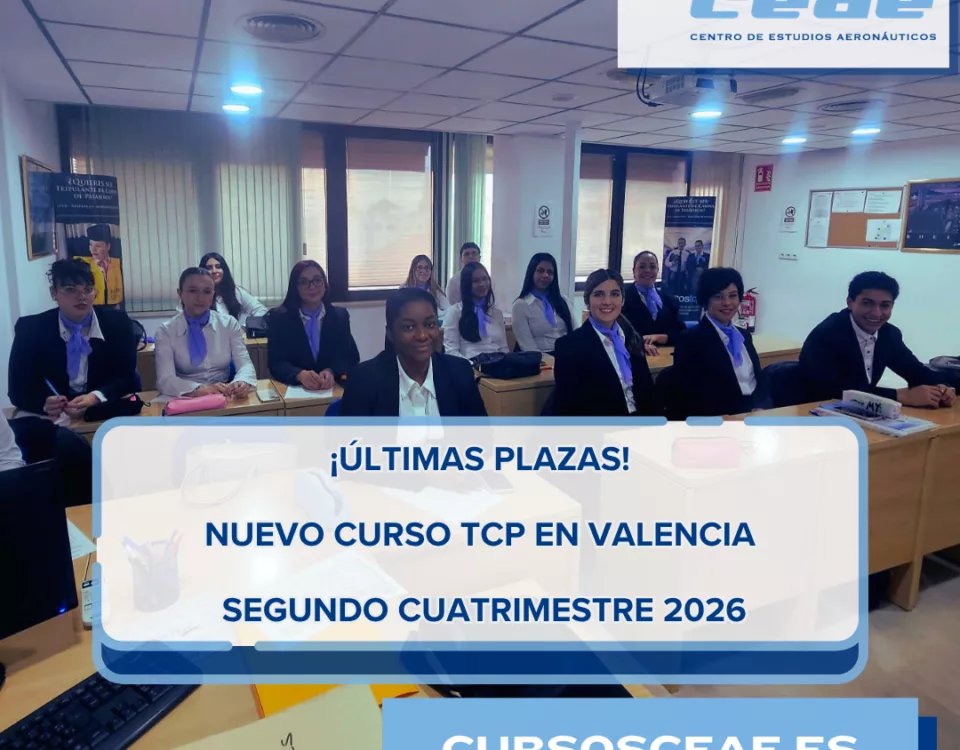 Ultimas plazas nuevo curso tcp valencia segundo cuatrimestre 2026