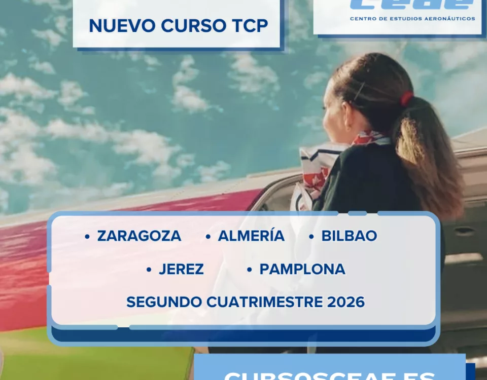 ¡Últimas plazas! Curso de azafata en Zaragoza, Almería, Bilbao, Jerez y Pamplona. Segundo cuatrimestre 2026