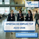 Ofertas de empleo TCP en julio 2026