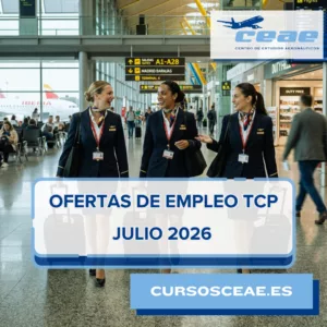 Ofertas de empleo TCP en julio 2026