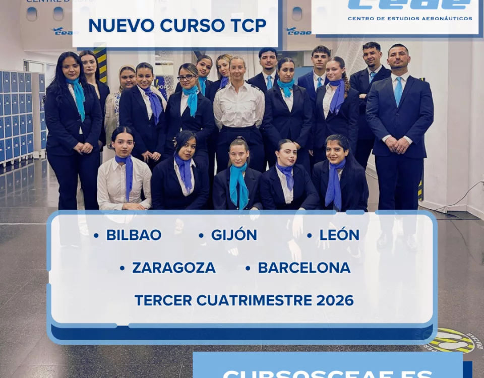 ¡Últimas plazas! Curso de TCP en Bilbao, Gijón, León, Zaragoza y Barcelona. Tercer cuatrimestre 2026