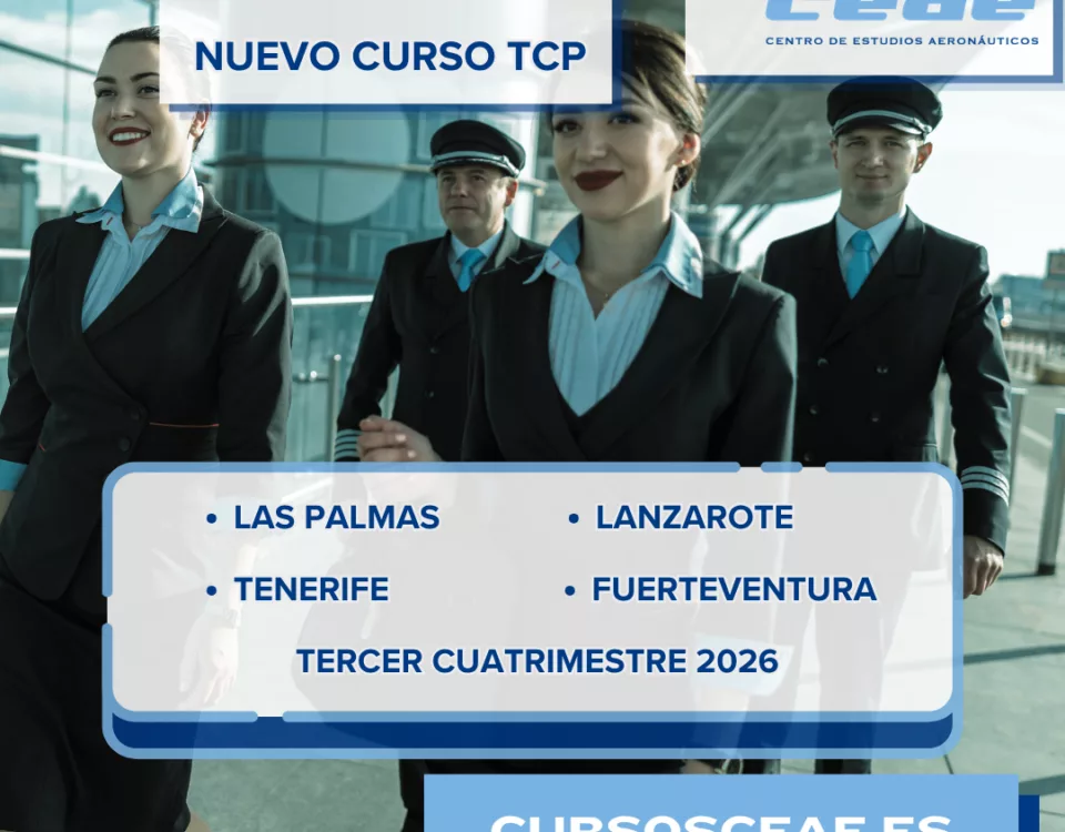 Últimas plazas Curso de TCP en Canarias Las Palmas, Tenerife, Lanzarote y Fuerteventura Tercer cuatrimestre 2026