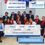 Últimas plazas Curso de TCP en Sevilla, Jerez, Málaga, Granada y Jaén Tercer cuatrimestre 2026
