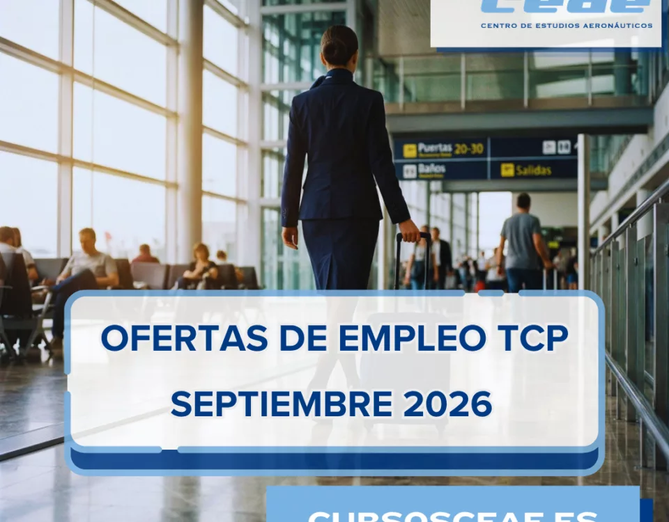 Ofertas de empleo TCP en septiembre 2026
